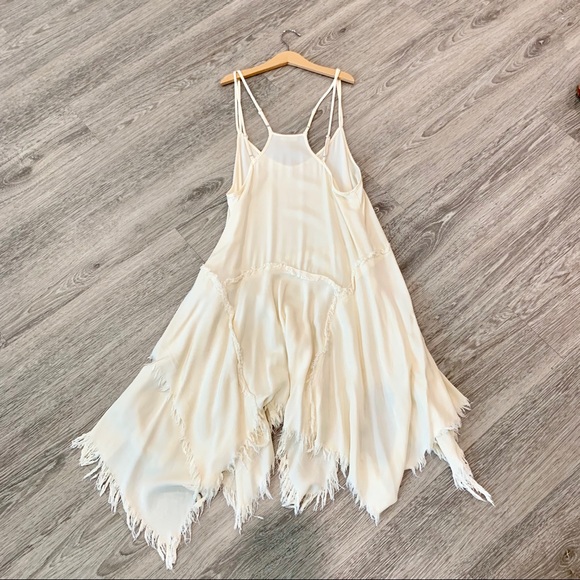 Free People Tattered Up Slip Dress - Picture 2 of 8